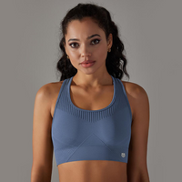 Ceder sports bra - Blue