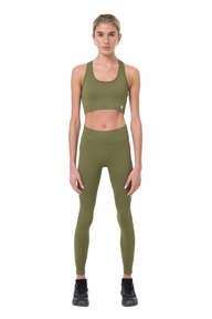 Ceder Seamless Leggings - Moss
