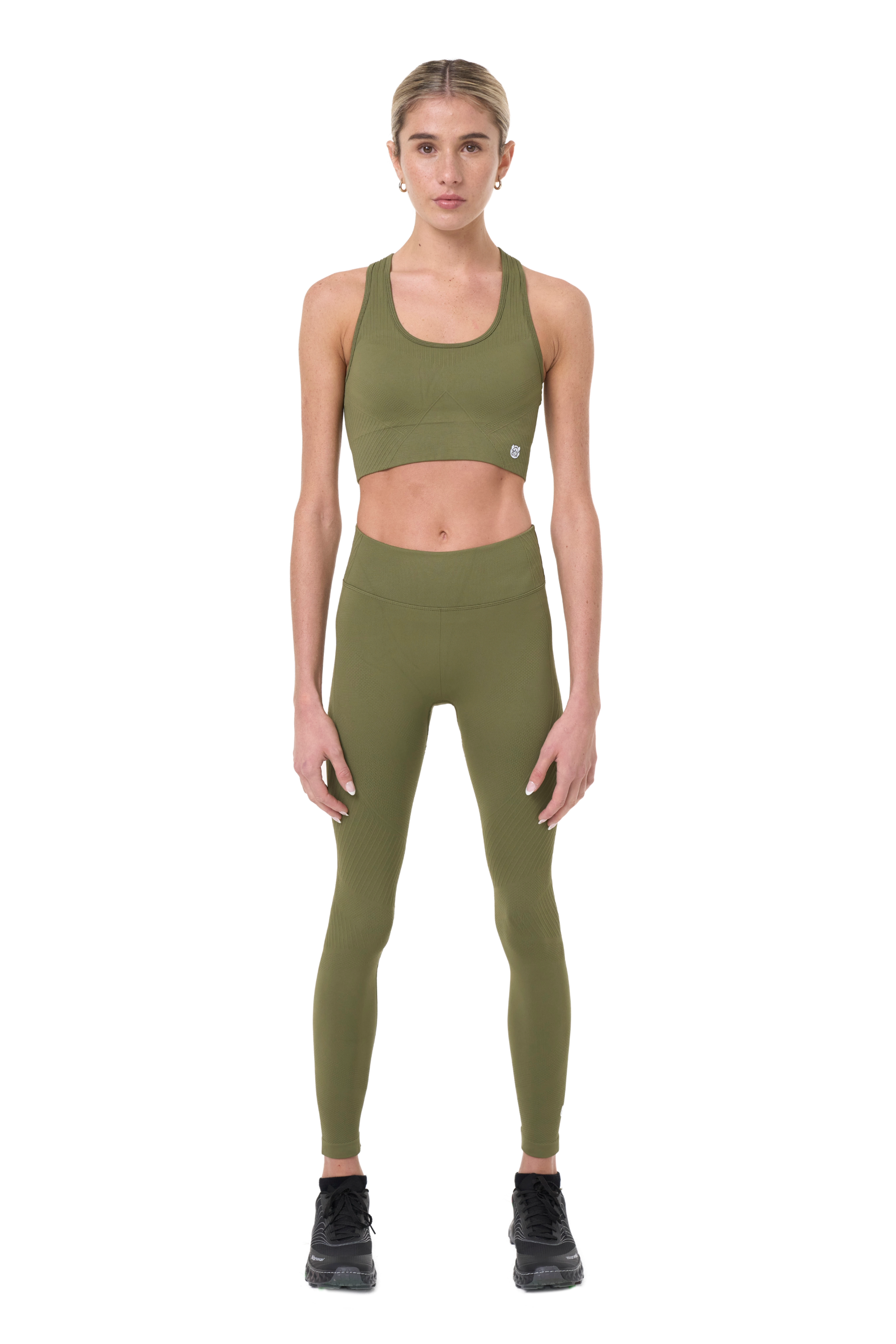 Ceder Seamless Leggings - Moss